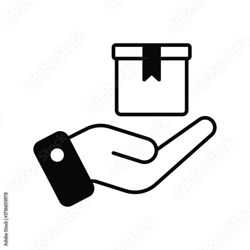 Premium icon with white background vector stock illustration