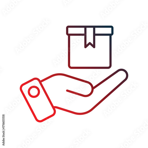 Premium icon with white background vector stock illustration
