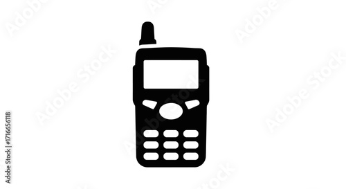 Retro communication tool for reliable connections, perfect for vintage tech themes and simple messaging solutions in a modern world of digital simplicity