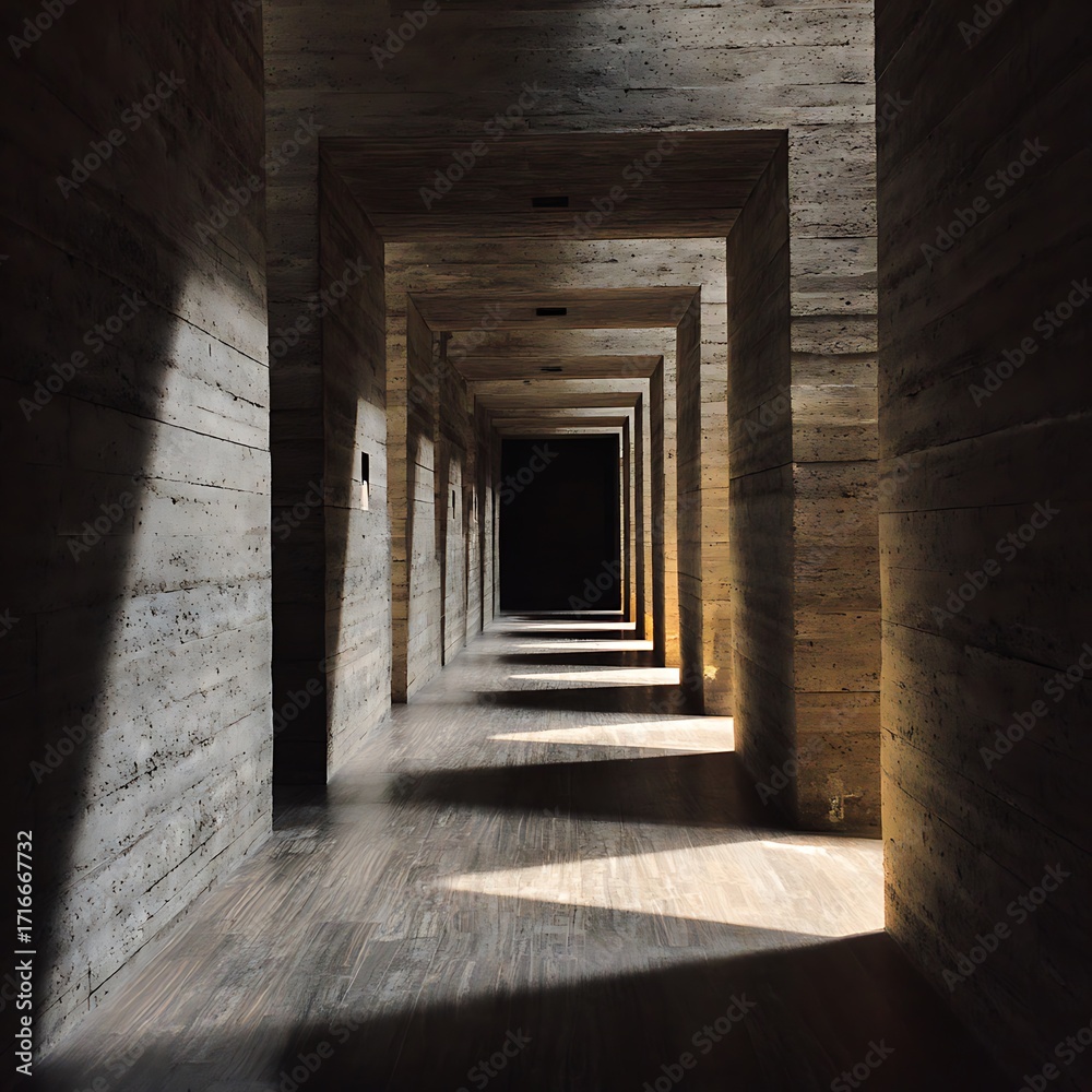 Obraz premium corridor in the old house