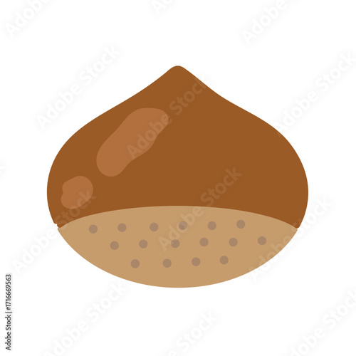 栗　イラスト