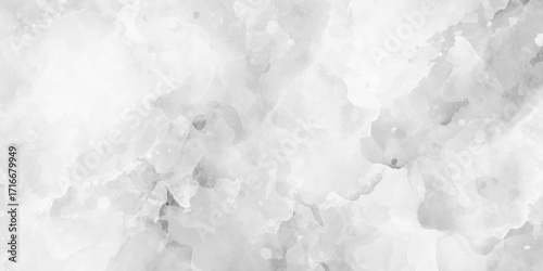 water flowing from a fountain. Flowing water merging with snowy abstract textures in a cold winter sky. 