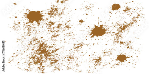 Close-up macro of an old, brown rusty metal wall with a vintage grunge texture and rough surface