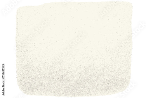 Dotted white craft paper textured background. Noisy gritty dot halftone effect for vintage design. Gradient eggshell texture. Old wall or paper grunge dusty backdrop.