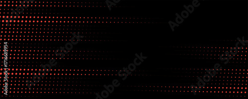 Dots halftone black orange color pattern gradient texture with technology digital background. Dots pop art comics with summer background. vector episode 10