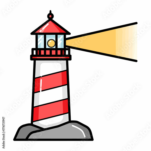 Lighthouse Illustration A Beacon of Hope and Guidance