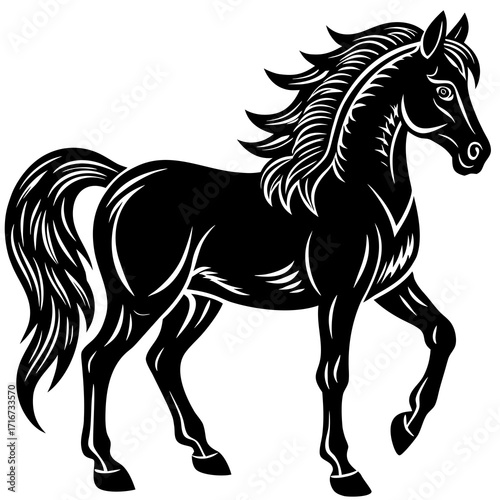 horse vector illustration
