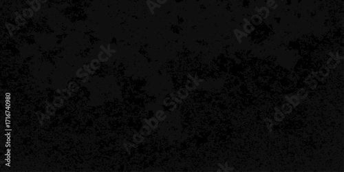 Abstract monochrome grunge texture background with a vintage rough surface design. stone, leather, night, grey, closeup, textile