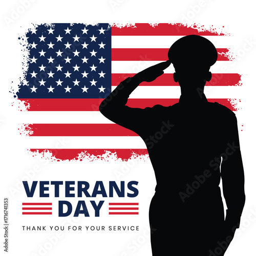 Thank You Veterans - Veterans day background