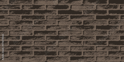 A solid, vintage brick wall texture with a rustic pattern and aged brown surface.  bricks, brickwork, brickwall, backgrounds, textured, structure