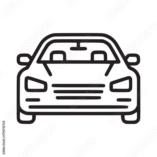 Vector art of a minimalist line art illustration of a diamond, representing luxury, value, and preciousness in a simple and elegant design