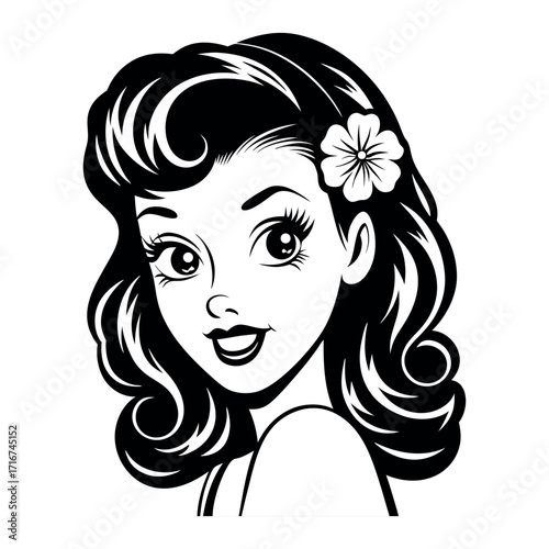 A young woman likely in her late teens or early