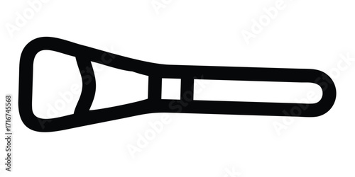 A vector illustration of a film reel with a pair of glasses is a cool design object