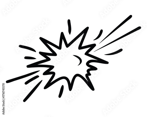 Abstract vector illustration of a watercolor paint splash