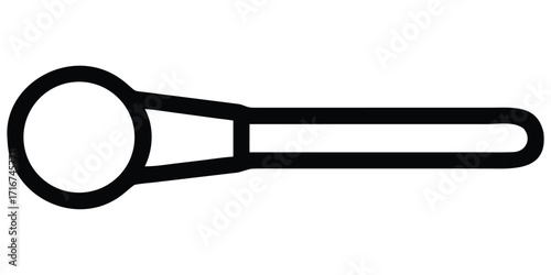 3d rendered illustration of an old, isolated gold metal key