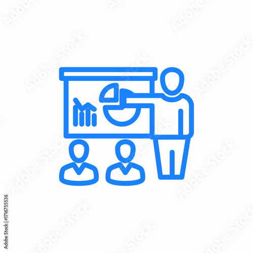 business review icon sign vector