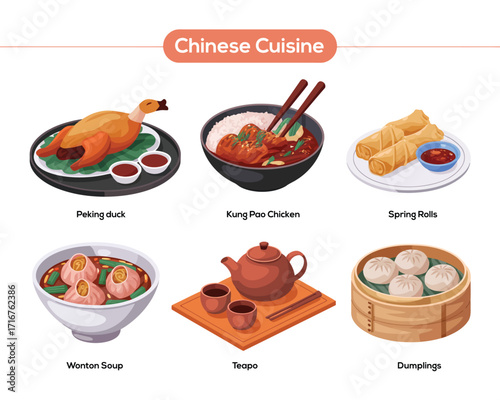 Delicious Chinese Cuisine A Vibrant Culinary Journey