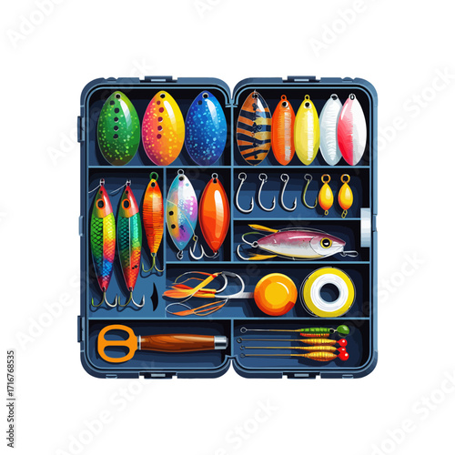 Fishing Lure and Tackle Box Set | Complete Fishing Gear Kit with Lures & Accessories
