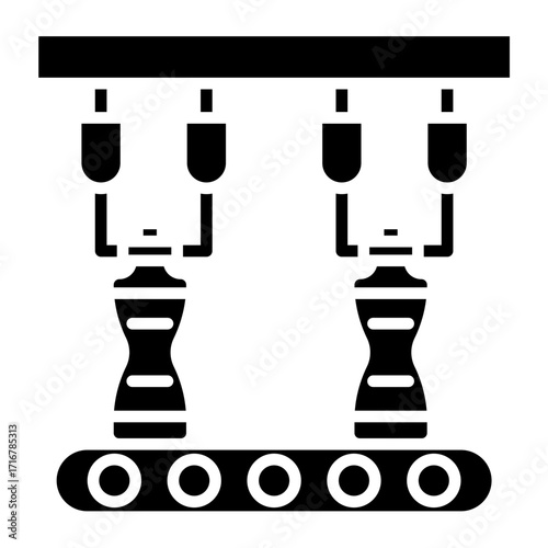 Manufacturing Vector Icon