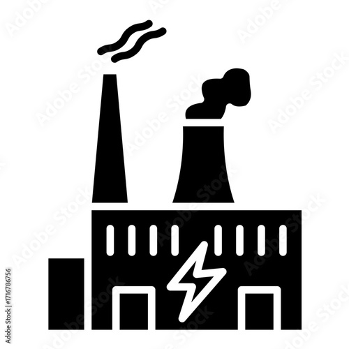 Geothermal Energy Vector Icon