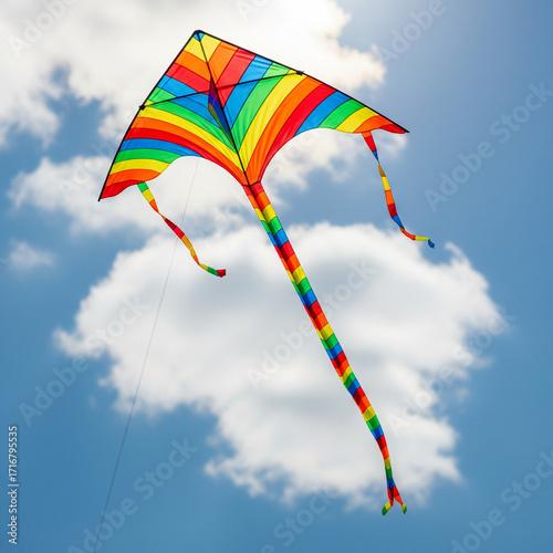 colorful kite in the sky