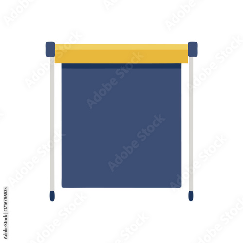 Modern Minimalist Roller Shade Mockup Design  