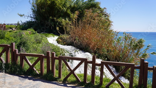 Wodospad Duden w Antalya w Turcji