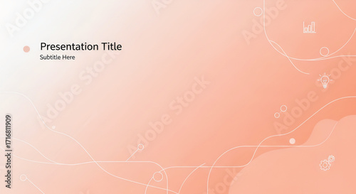 Vector art of abstract gradient background with subtle lines and dots