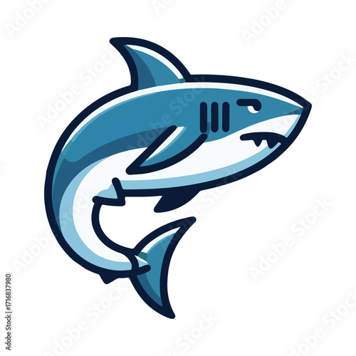 
shark illustration design