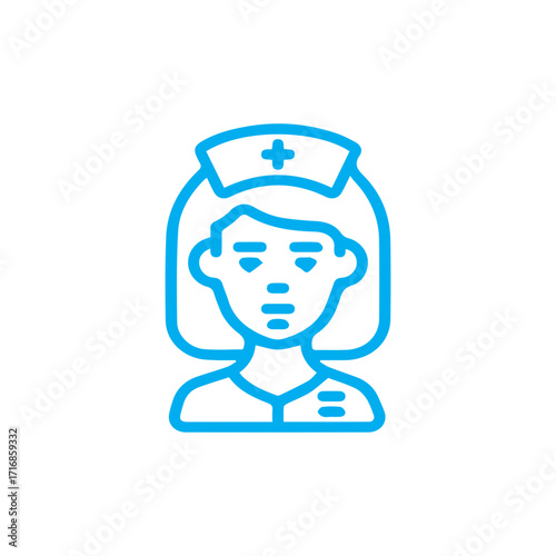 Nurse Icon Illustration
