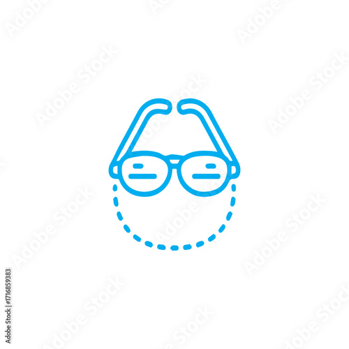 Eyeglasses Icon Design