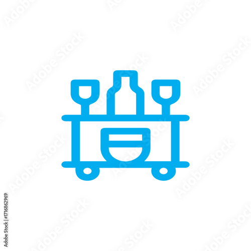 Beverage Cart Icon