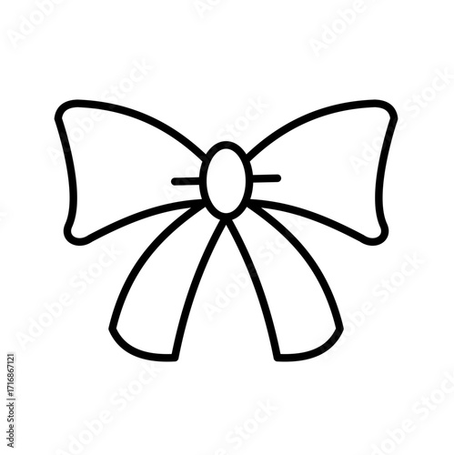 Gift line icon vector illustration. Editable strokes