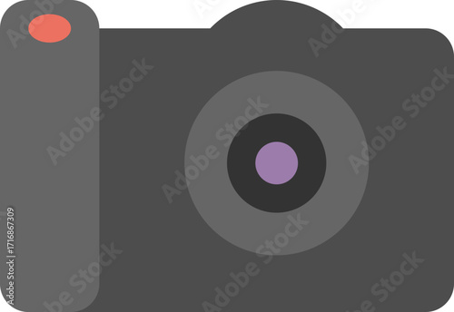 Modern Photo Camera Icon