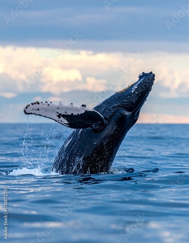 Humpback whale breaching (2)
