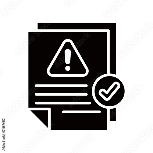 Report glyph icon