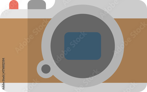 Retro Camera Icon Design
