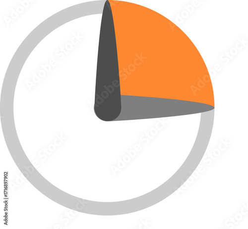 Orange Segment Icon