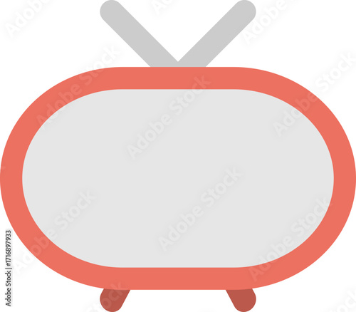 Retro Television Icon