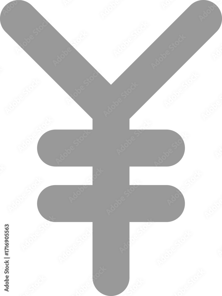 Fototapeta premium Japanese Yen Currency Symbol