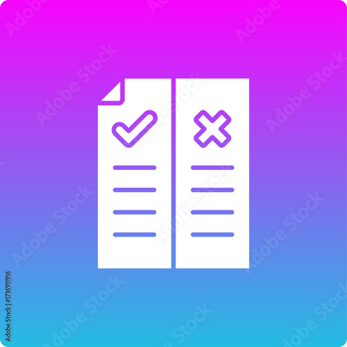 Pros and Cons Icon