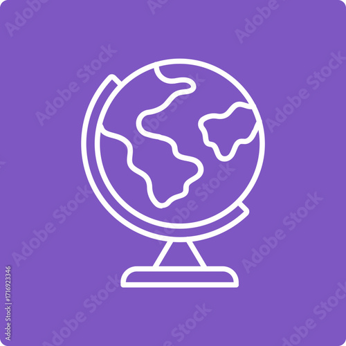 Globe Stand Icon
