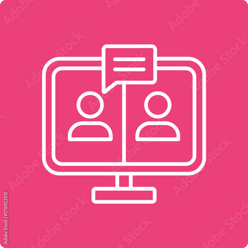 Video Conference Icon