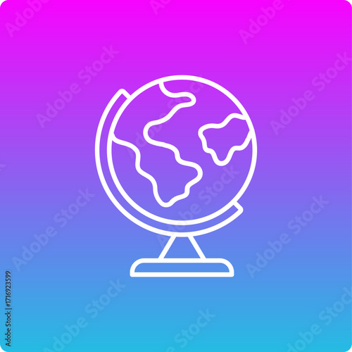 Globe Stand Icon