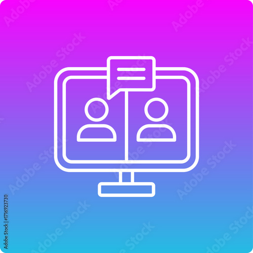 Video Conference Icon