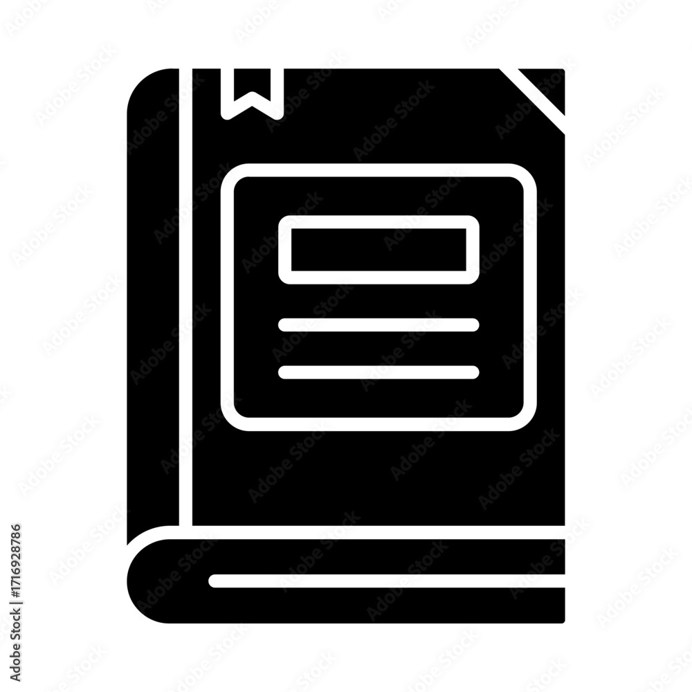 Fototapeta premium Book Icon