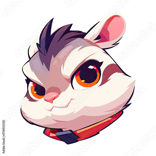 Cool cute squirrel cartoon