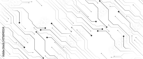 Vector abstract circuit technology business background of pattern with a circuit.