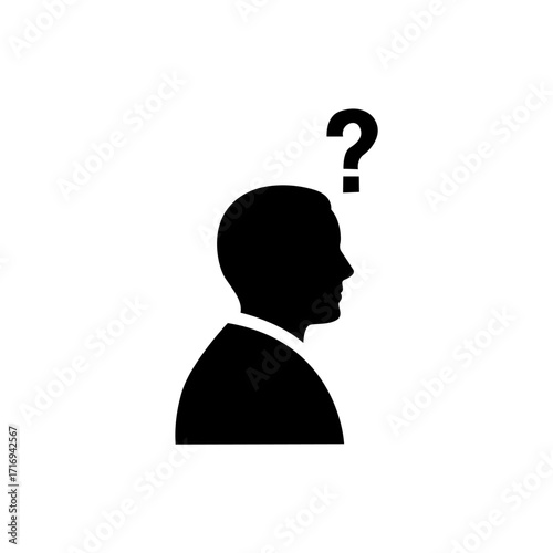 Icon of a Dizzy and Doubtful Person