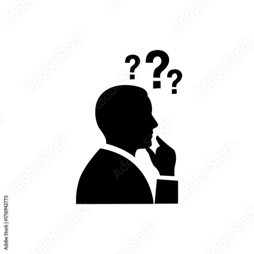 Icon of a Dizzy and Doubtful Person